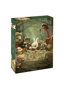 Monsieur le Lapin Blanc : maxi puzzle 1.000 pièces, de Benjamin Lacombe