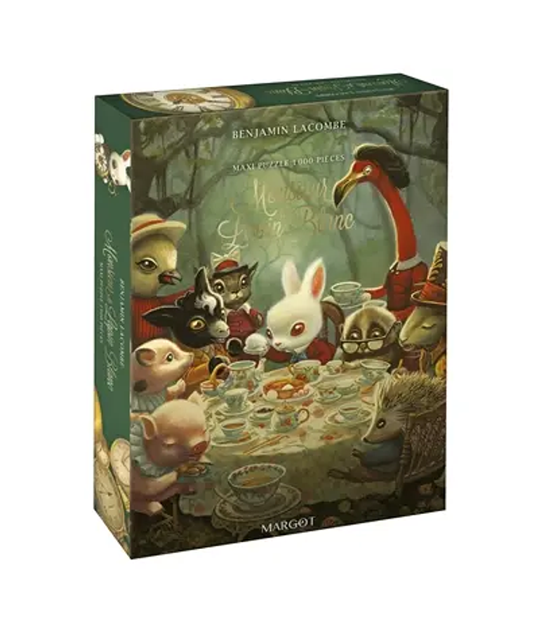 Monsieur le Lapin Blanc : maxi puzzle 1.000 pièces, de Benjamin Lacombe