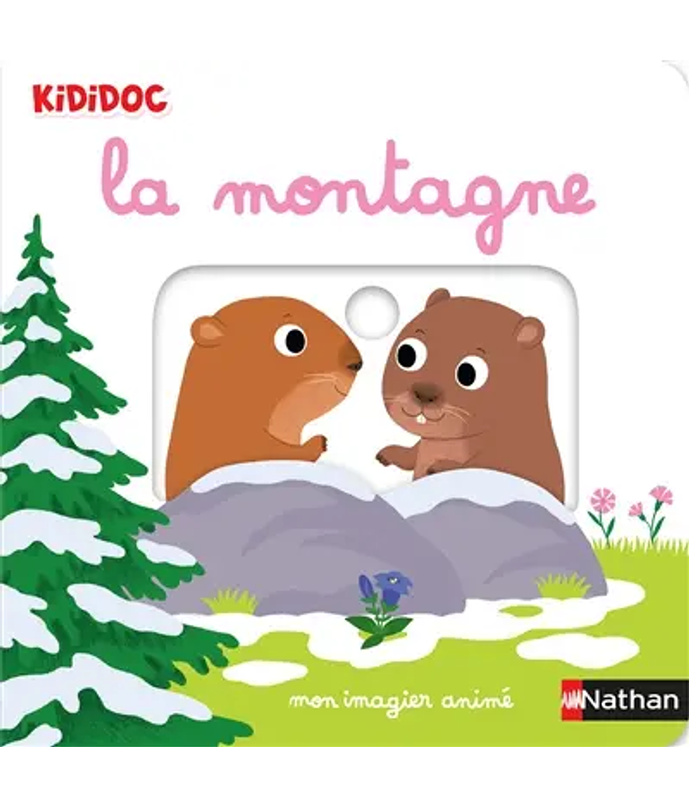 Kididoc - La montagne - Mon imagier animé, de Nathalie Choux