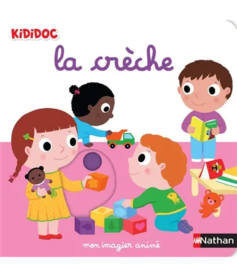Kididoc - La crèche - Mon imagier animé, de Nathalie Choux
