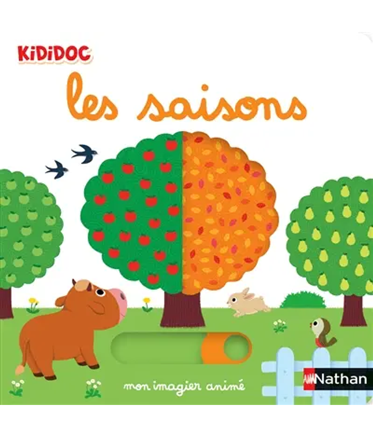 Kididoc - Les saisons - Mon imagier animé, de Nathalie Choux