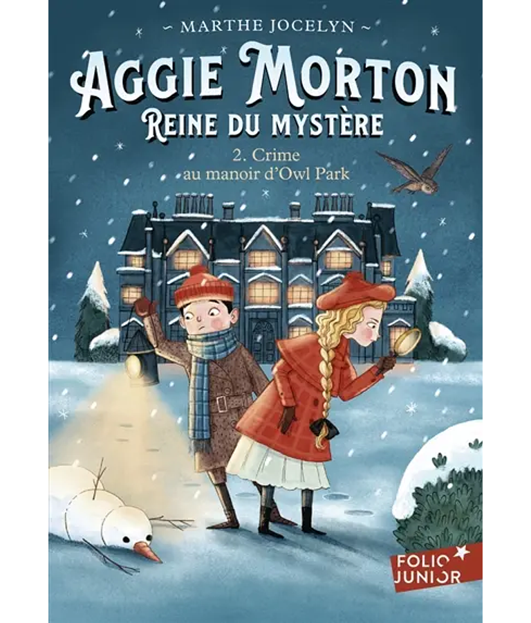 Aggie Morton, reine du mystère - Crime au manoir d'Owl Park, de Marthe Jocelyn