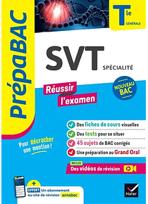 Prépabac Terminale - SVT Spécialité