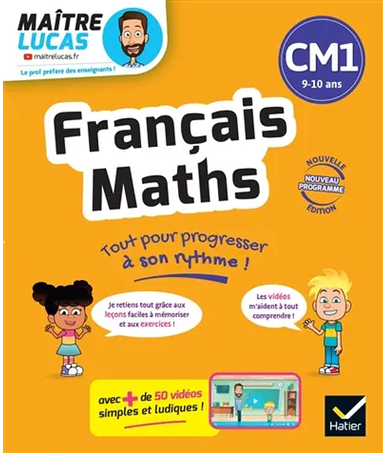 Maitre Lucas - Français, maths - CM1 - 9/10 ans