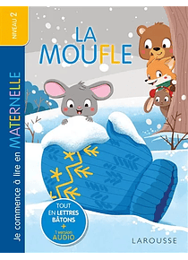 Je commence à lire en maternelle -  La moufle + audio
