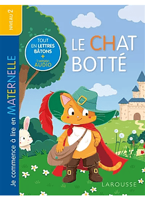Je commence à lire en maternelle - Le chat botté + audio