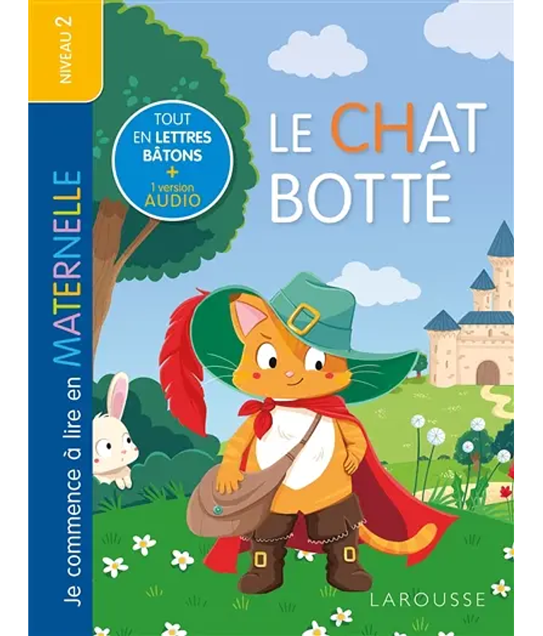 Je commence à lire en maternelle - Le chat botté + audio