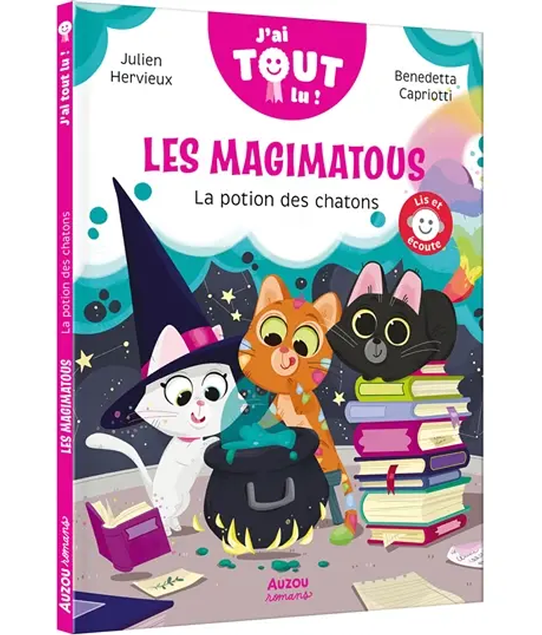J'ai tout lu - Les Magimatous - La potion des chatons, de Julien Hervieux