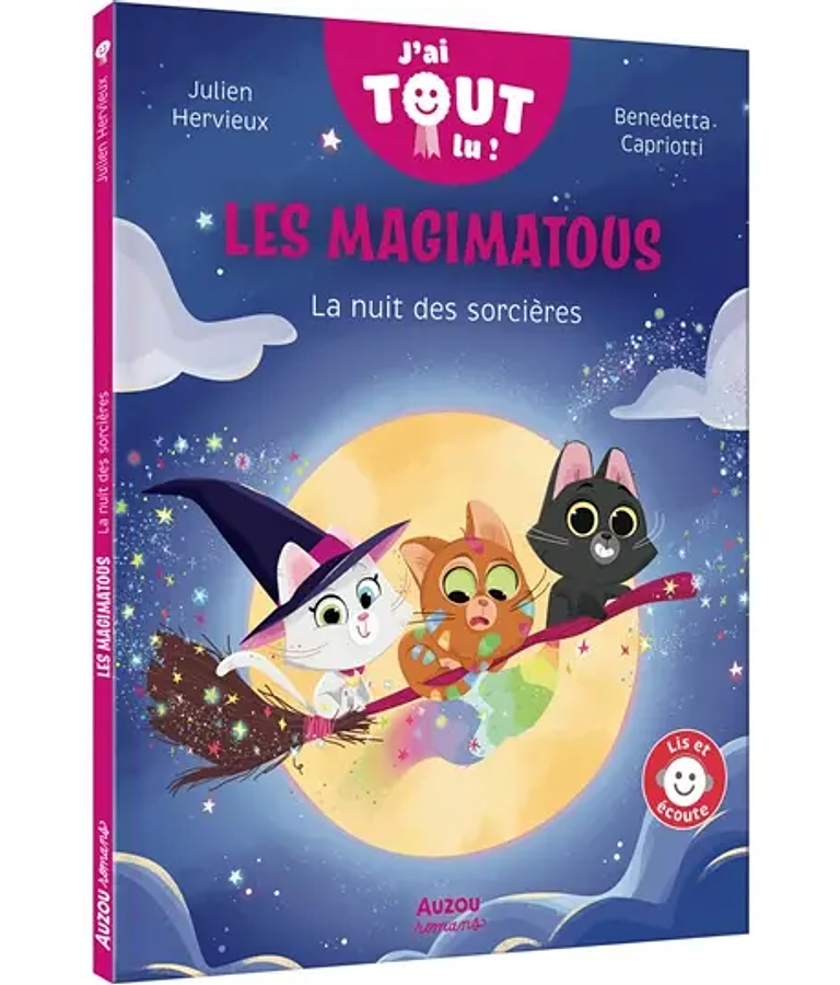 J'ai tout lu - Les Magimatous - La nuit des sorcières, de Julien Hervieux