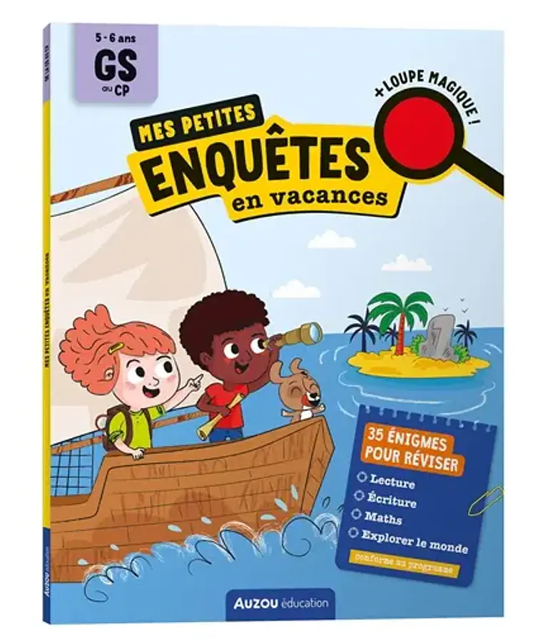 Mes petites enquêtes en vacances - 5-6 ans 