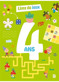 Livre de jeux - 4 ans