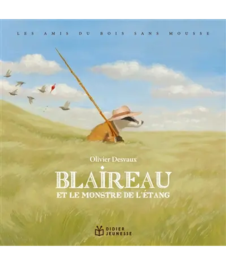 Blaireau et le monstre de l'étang, de Olivier Desvaux