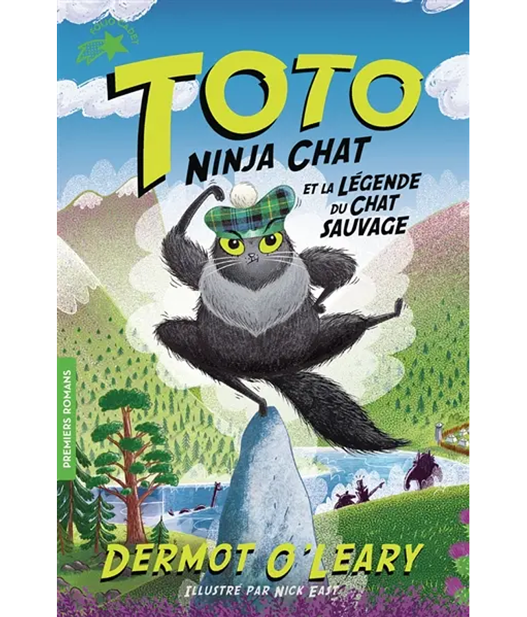 Toto ninja chat et la légende du chat sauvage, de Dermot O'Leary