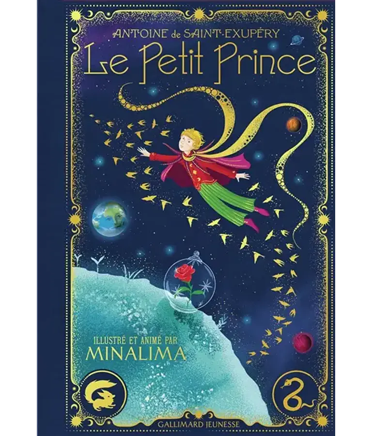Le Petit Prince illustré par Minalima, de Antoine de Saint-Exupéry
