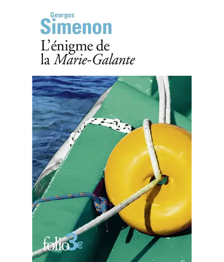 L'énigme de la Marie-Galante, de Georges Simenon