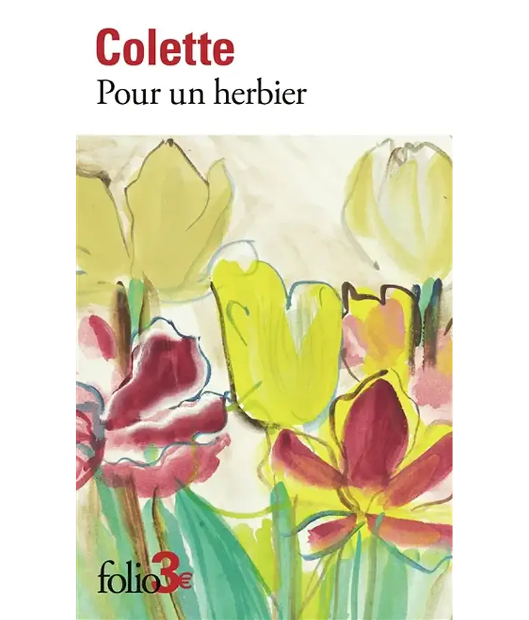 Pour un herbier, de Colette