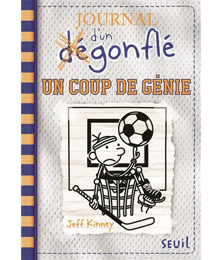 Journal d'un dégonflé 16 - Un coup de génie, de Jeff Kinney