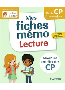 Mes fiches mémo - CP - 6/7 ans - Lecture 