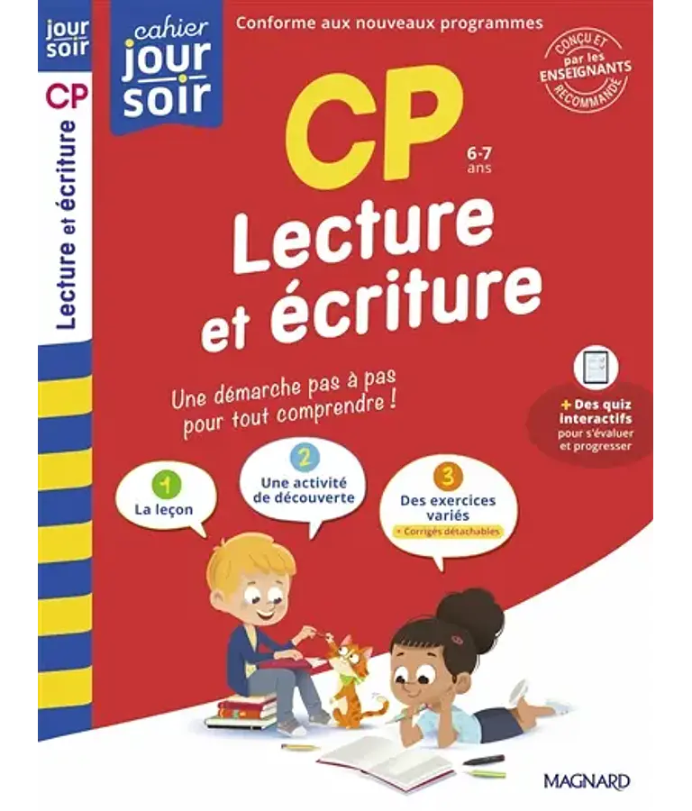 Cahier du jour Cahier du soir - CP - 6/7 ans - Lecture et écriture 