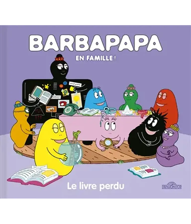 Barbapapa en famille! - Le livre perdu, de Alice Taylor et Thomas Taylor