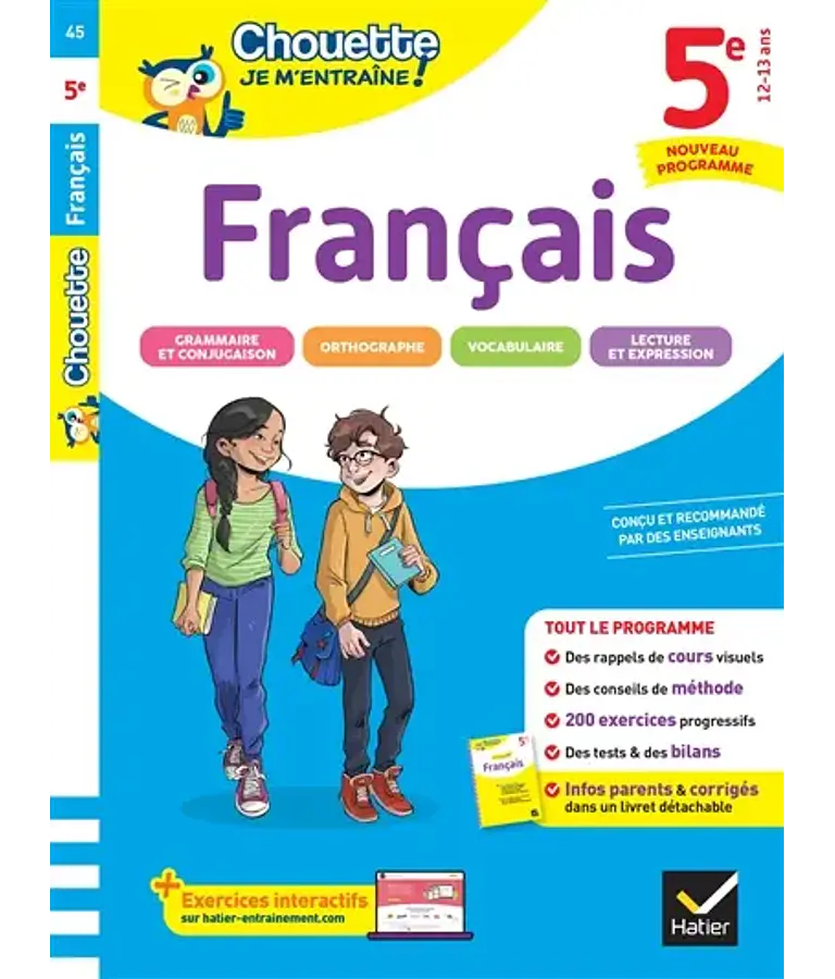 Chouette - Français 5e - 12/13 ans