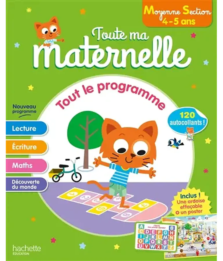 Toute ma maternelle - Moyenne Section - 4/5 ans - Tout le programme