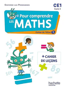 Pour comprendre les maths - CE1 + cahier de leçons