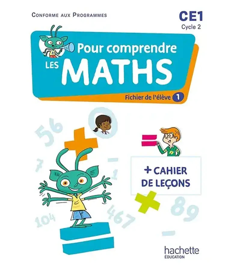 Pour comprendre les maths - CE1 + cahier de leçons