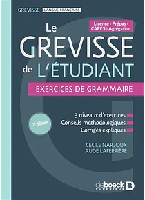 Le Grevisse de l'étudiant - Exercices de grammaire 