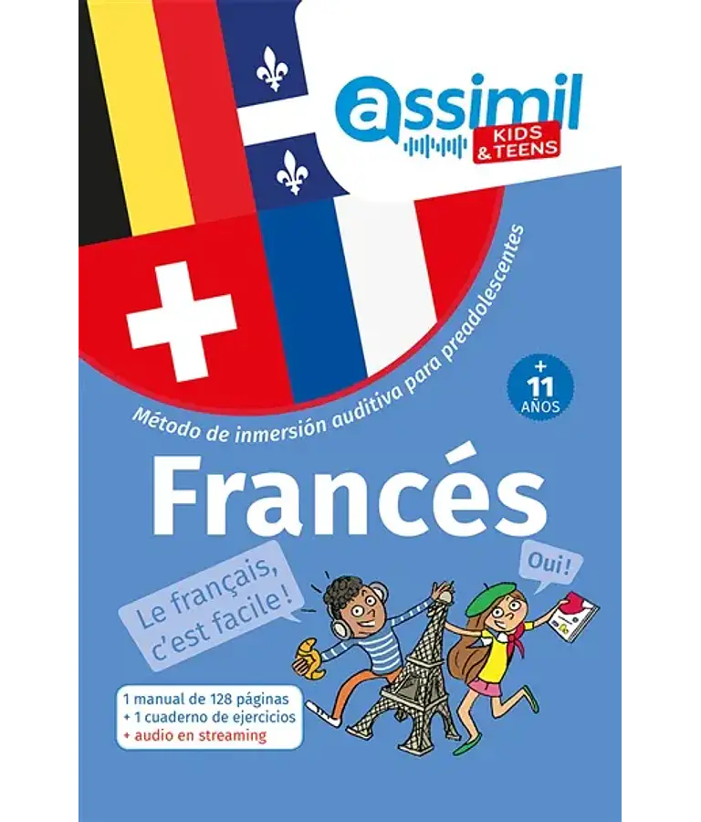 Francés - Método de inmersion auditiva para preadolescentes 