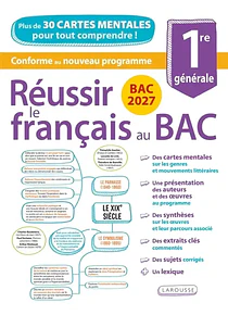 Réussir le français au bac en cartes mentales