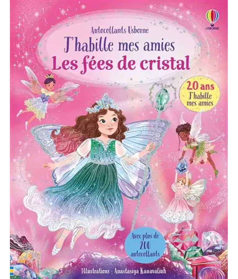 J'habille mes amies - Les fées de cristal