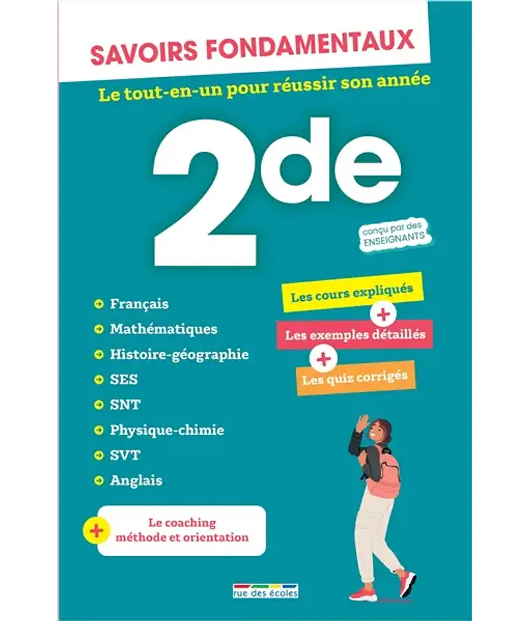 2de - Le tout-en-un pour réussir son année