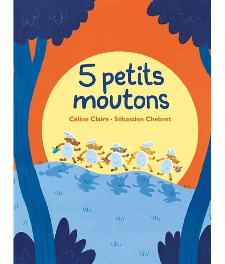 5 petits moutons, de Céline Claire