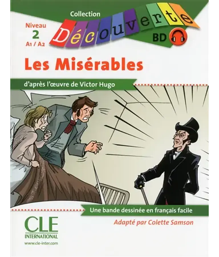 Les misérables, de Victor Hugo - BD français facile - A1/A2