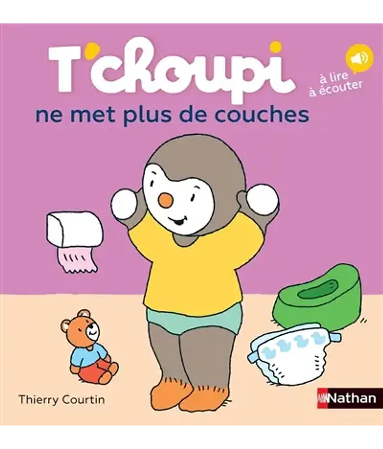 T'choupi ne met plus de couches, de Thierry Courtin