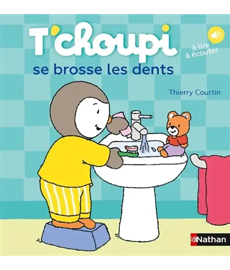 T'choupi se brosse les dents, de Thierry Courtin