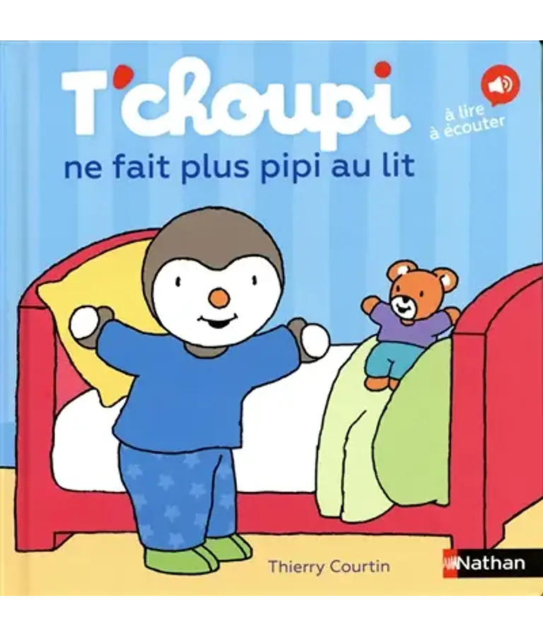 T'choupi ne fait plus pipi au lit, de Thierry Courtin