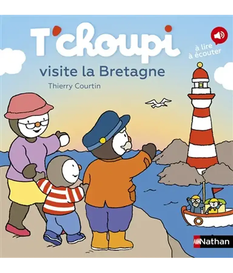 T'choupi visite la Bretagne, de Thierry Courtin