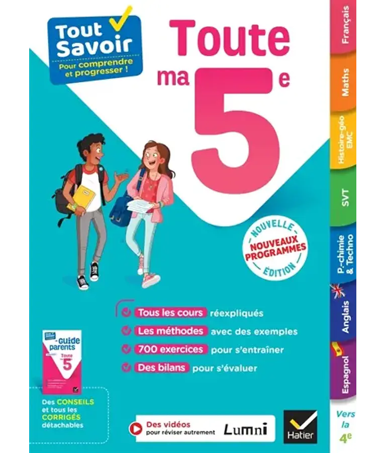 Tout savoir - Toute ma 5e