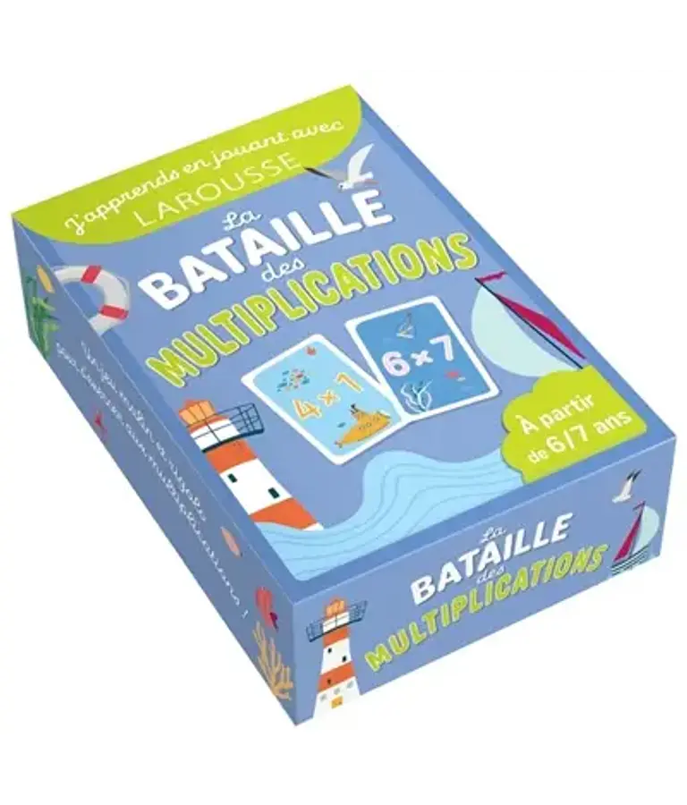 J'apprends en jouant avec Larousse - La Bataille des Multiplications 