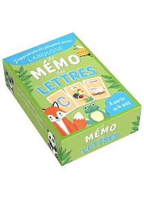 J'apprends en jouant avec Larousse - Le Mémo des lettres
