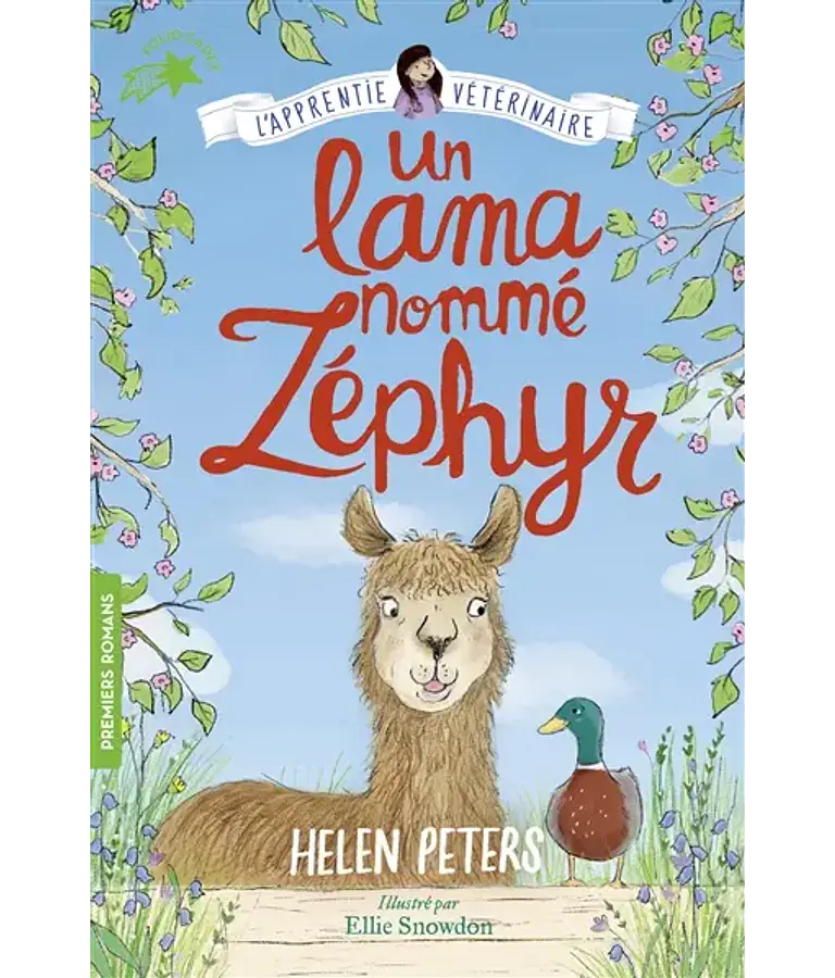 Jasmine, l'apprentie vétérinaire - Un lama nommé Zéphyr, d'Helen Peters
