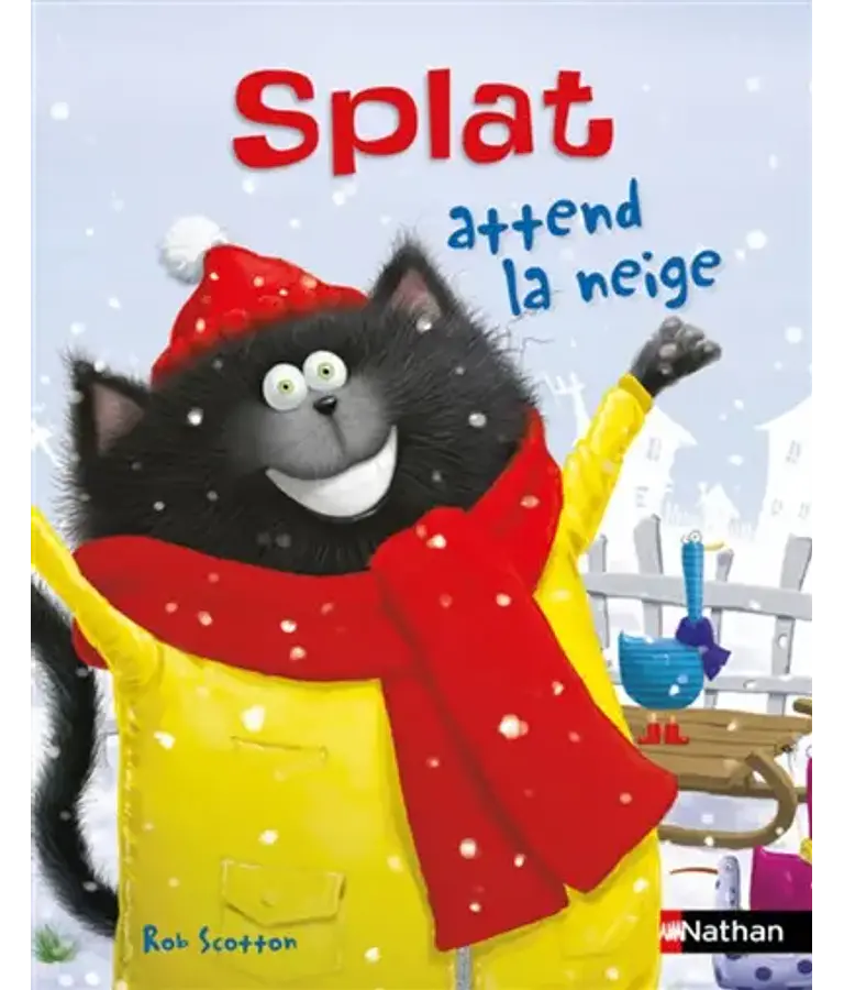 Splat le chat - Splat attend la neige