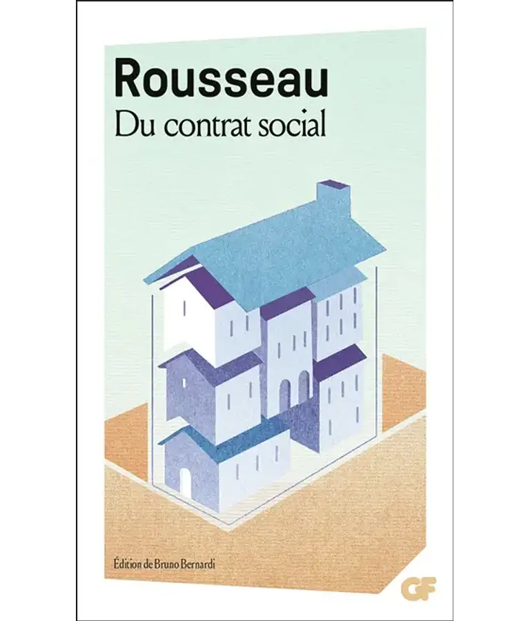 Du contrat social, de Jean Jacques Rousseau
