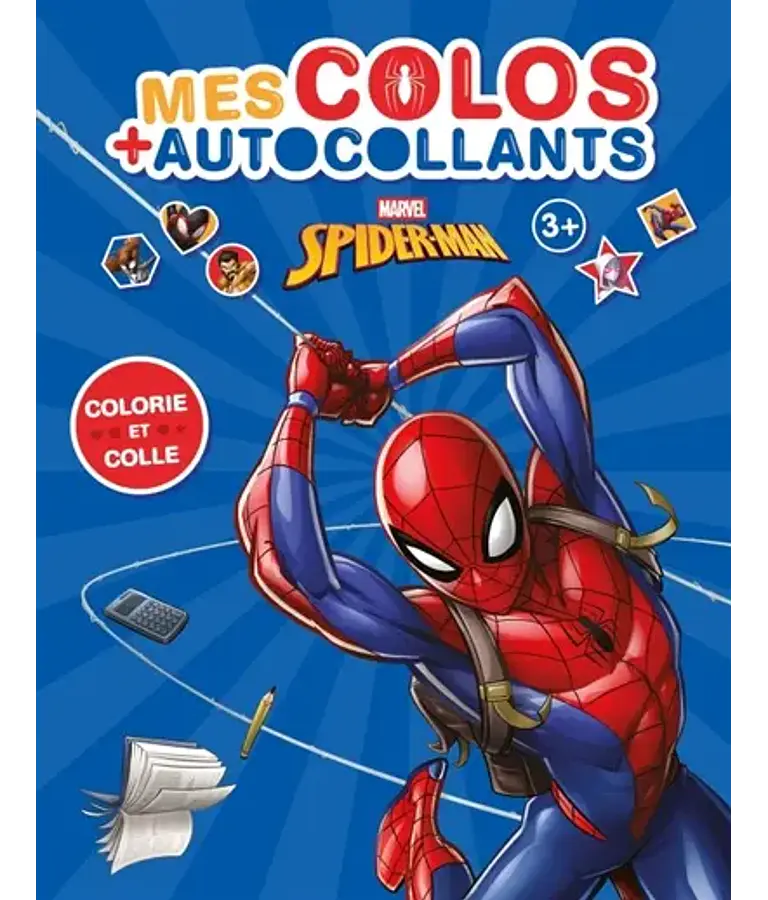 SPIDER-MAN - Mes colos + autocollants 