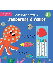 Mon livre à pastels - J'apprends à écrire