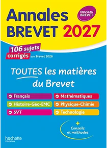 Annales Brevet 2027 - Tout-en-Un