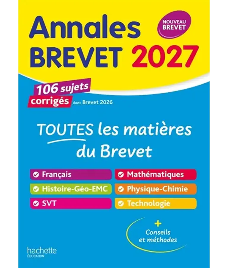 Annales brevet 2027 - Tout-en-Un