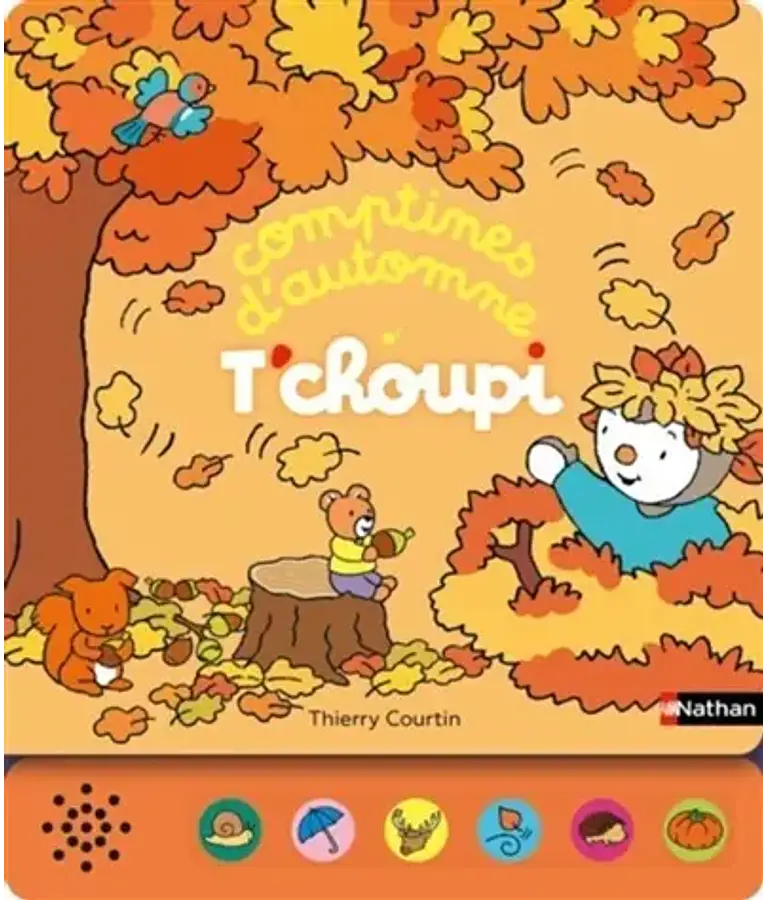 T'choupi - Comptines d'automne, de Thierry Courtin